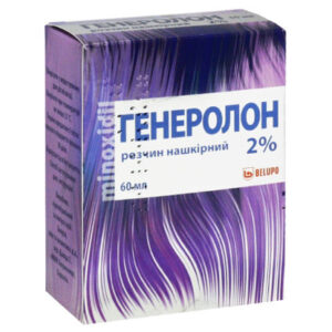 Генерелон  спрей д/зовн. застос. 2 %: 60 мл. фл. № 3